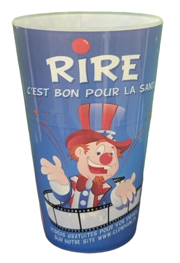 Gobelets réutilisables avec marquage quadri qualité photo