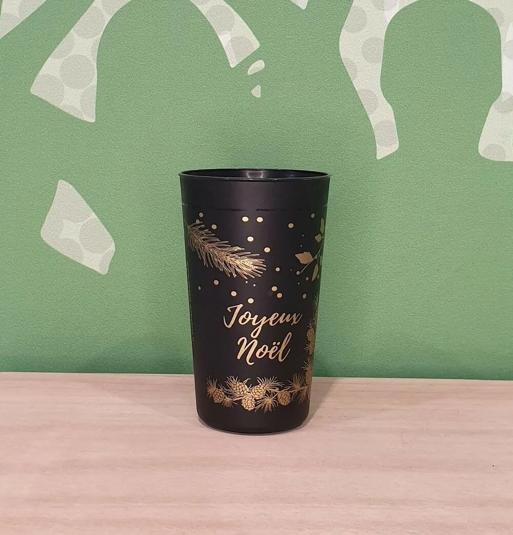 Gobelets personnalisés pour Noël